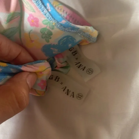 Blackbough Floral Bikini Set - Blue and Pink - Picture 5 of 5